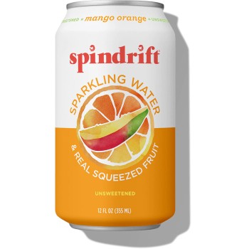 Spindrift 12oz Mango Orange Spindrift 12oz Mango Orange