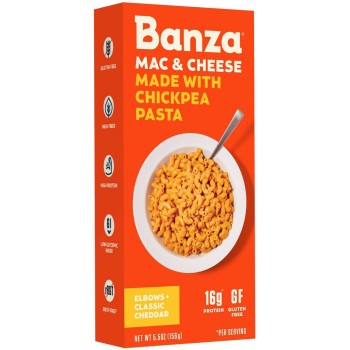 Banza Mac & Cheese Cheddar Elbows Banza Mac & Cheese Cheddar Elbows