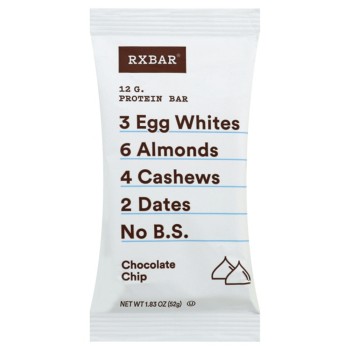 RXBAR CHOCOLATE CHIP RXBAR CHOCOLATE CHIP