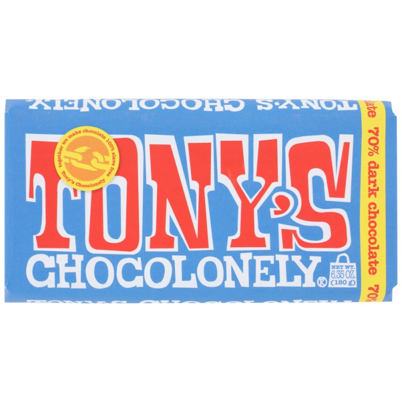 TONY'S DARK CHOCOLATE 70 % TONY'S DARK CHOCOLATE 70 %
