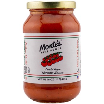 MONTE'S PASTA SAUCE MONTE'S PASTA SAUCE