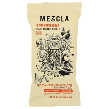 Mezcla Bar Cocoa Peanut Butter Mezcla Bar Cocoa Peanut Butter