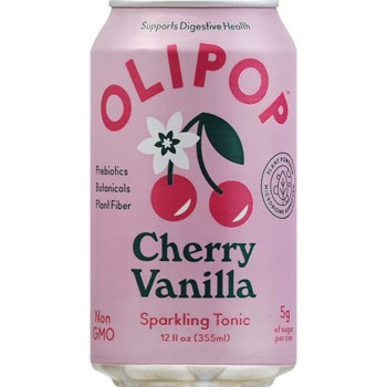 Olipop Sparkling Tonic Cherry Vanilla Olipop Sparkling Tonic Cherry Vanilla