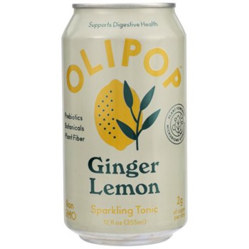 OLIPOP GINGER LEMON OLIPOP GINGER LEMON
