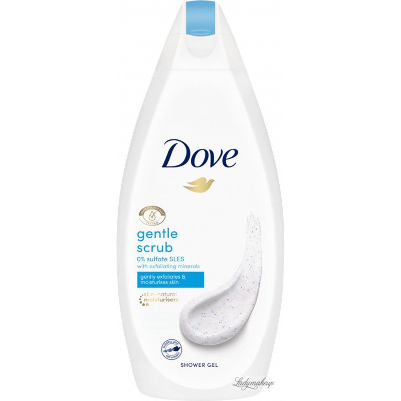 Dove Gentle Scrub 500ml