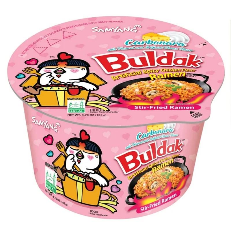 Samyang BUldok Carbonara Ramen Samyang BUldok Carbonara Ramen