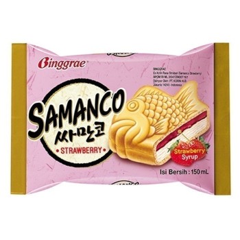Binggrae Samanco Strawberry Binggrae Samanco Strawberry