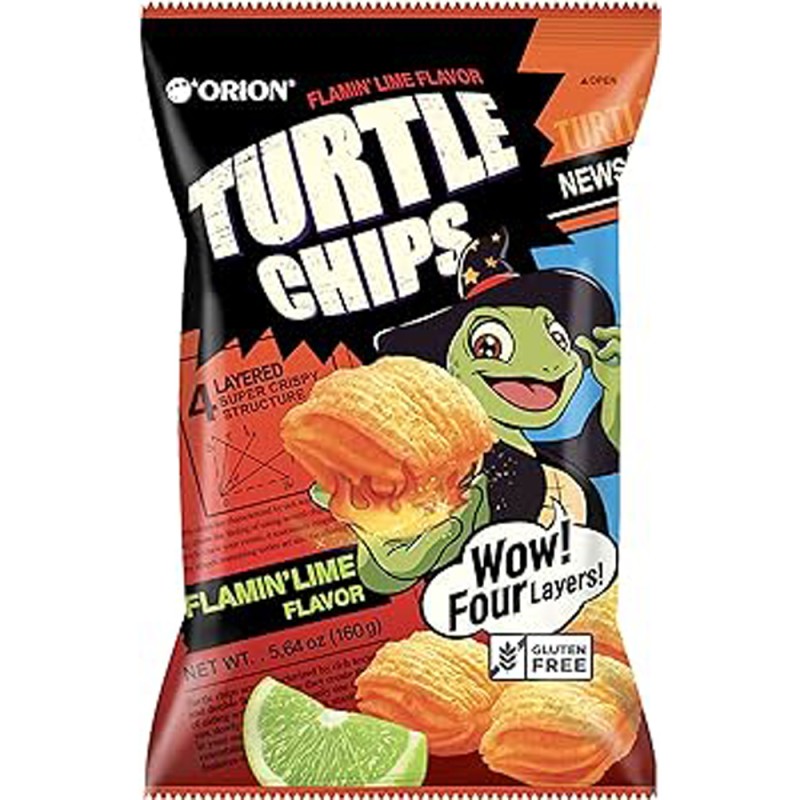TURTLE CHIPS LIME TURTLE CHIPS LIME