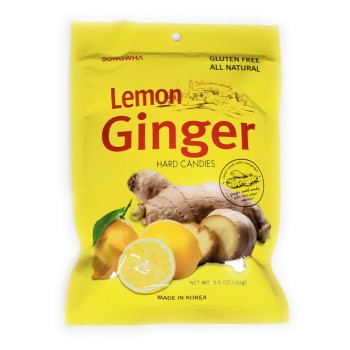Songwha Lemon Ginger Hard Candies Songwha Lemon Ginger Hard Candies