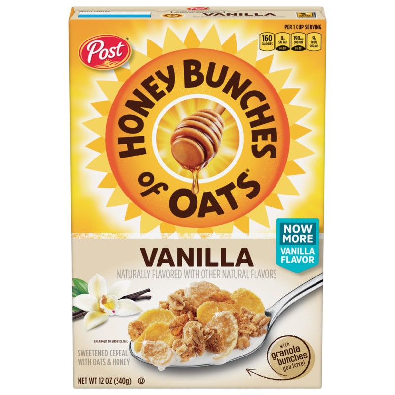 Post Honey Bunches of Oats Vanilla Post Honey Bunches of Oats Vanilla