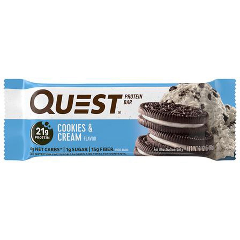 QUEST COOKIES & CREAM QUEST COOKIES & CREAM