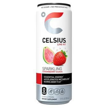 Celsius Sparkling Strawberry Guava Celsius Sparkling Strawberry Guava