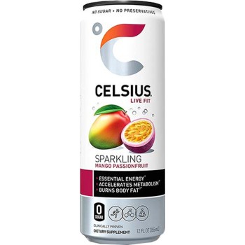 Celsius Sparkling Mango Passionfruit Celsius Sparkling Mango Passionfruit