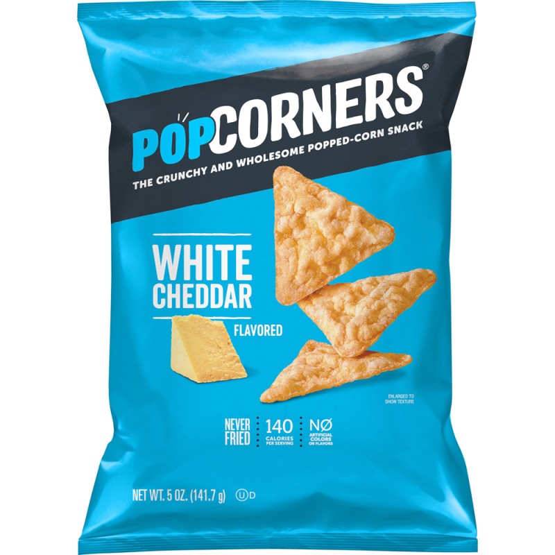 POPCORNERS WHITE CHEDDAR POPCORNERS WHITE CHEDDAR
