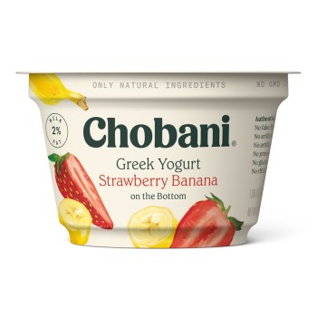 Chobani Strawberry Banana Greek Yogurt