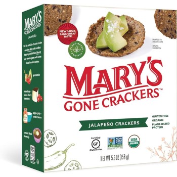 Mary's Gone Crackers Jalapeno Mary's Gone Crackers Jalapeno