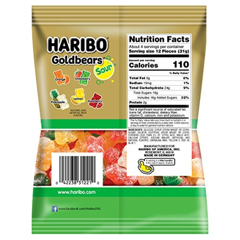 Haribo Goldbears Sour Haribo Goldbears Sour