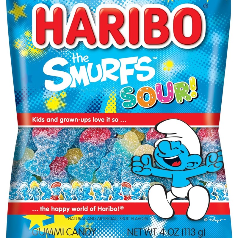 Haribo The Smurfs Sour Haribo The Smurfs Sour