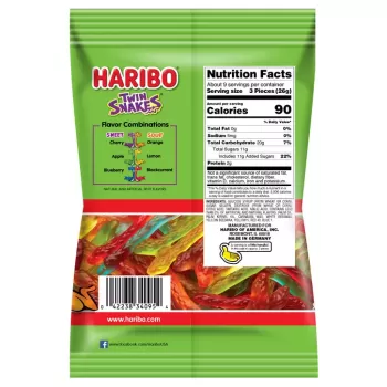 Haribo Twin Snakes Sweet and Sour Haribo Twin Snakes Sweet and Sour