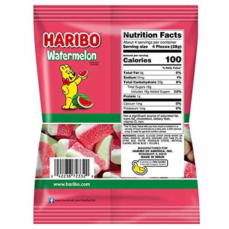 Haribo Watermelon Soft & Sweet Haribo Watermelon Soft & Sweet