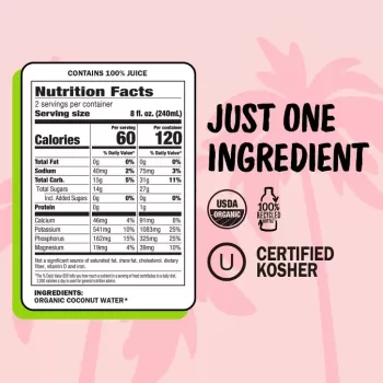 Harmless Harvest Organic Coconut Water 12 oz Harmless Harvest Organic Coconut Water 12 oz