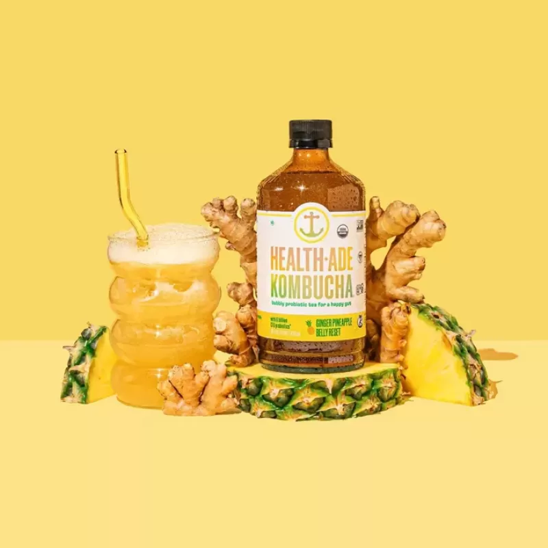 Health Ade Organic Ginger Pineapple Health Ade Organic Ginger Pineapple