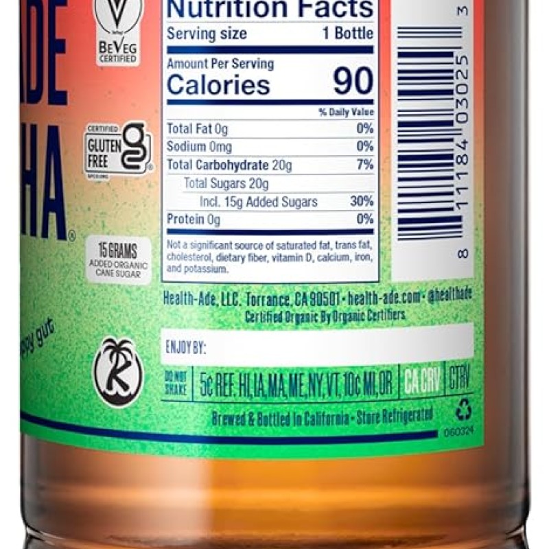 Health-Ade Kombucha Watermelon Health-Ade Kombucha Watermelon