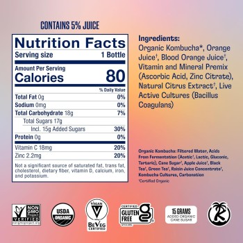 Health-Ade Kombucha Citrus Immune Boost Health-Ade Kombucha Citrus Immune Boost