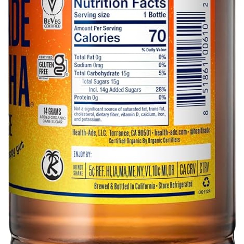 Health-Ade Kombucha Cayenne Cleanse Health-Ade Kombucha Cayenne Cleanse