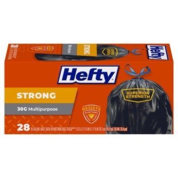 Hefty Strong Trash Bags Multipurpose 28s