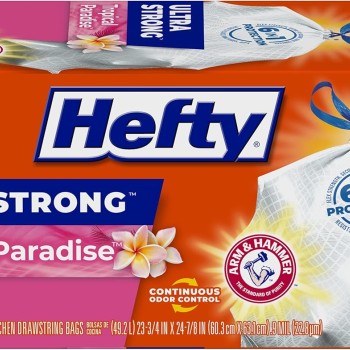 Hefty Ultra Stong Tropical Paradise Trash Bags