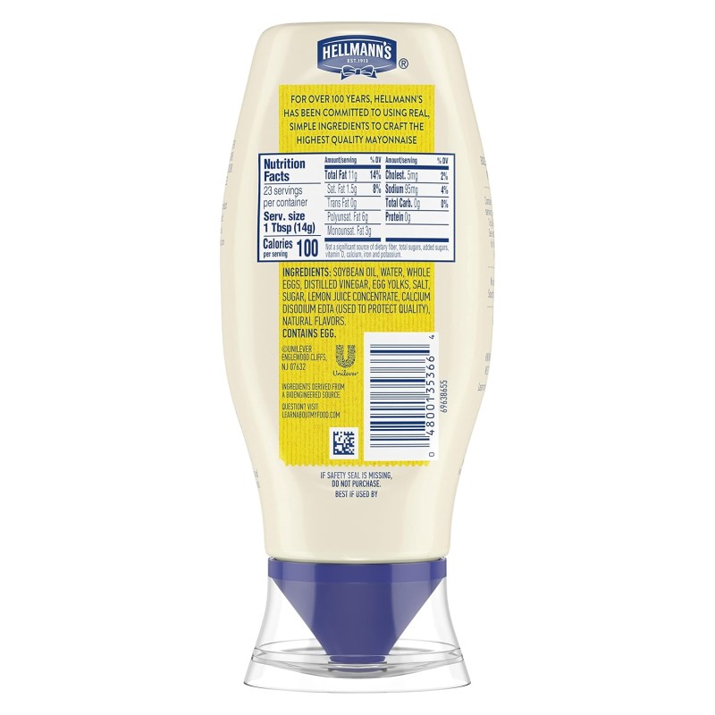 Hellmann's Real Mayonnaise 11.5 oz