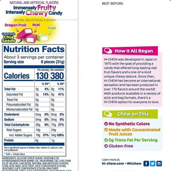 Hi-Chew Chewy Candy Berry Mix Hi-Chew Chewy Candy Berry Mix