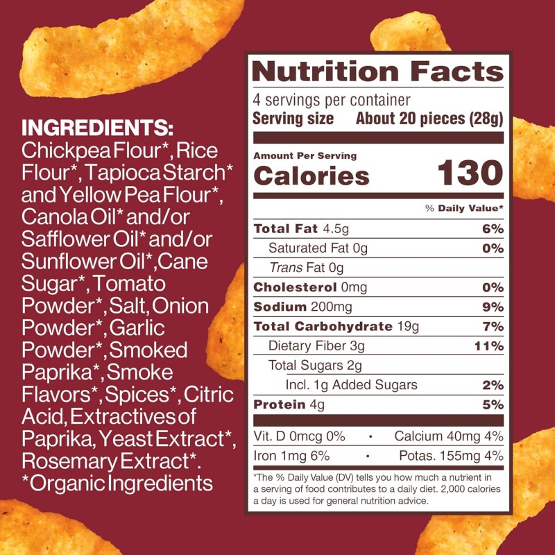 Hippeas Chickpea Puffs Bohemian Barbecue Hippeas Chickpea Puffs Bohemian Barbecue