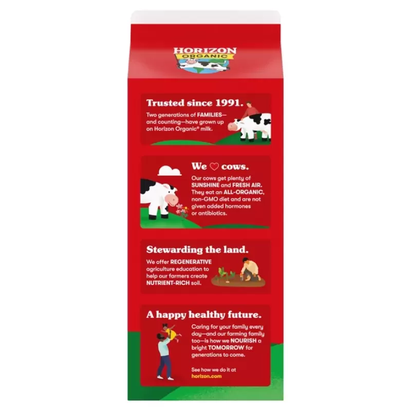 Horizon Organic Milk 1% Milkfat Horizon Organic Milk 1% Milkfat