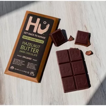 Hu Hazelnut Butter Dark Chocolate Bar Hu Hazelnut Butter Dark Chocolate Bar