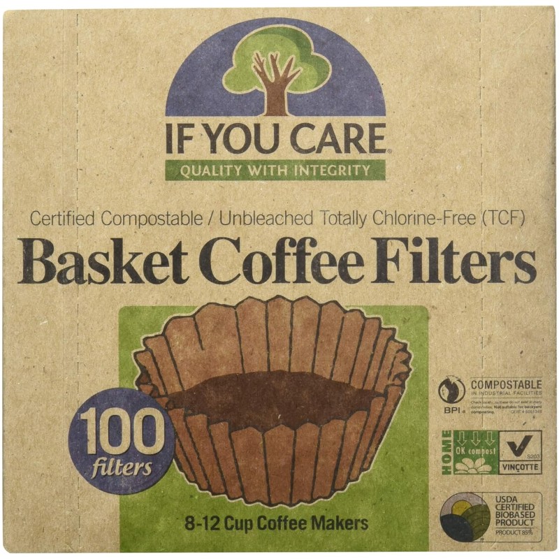 If You Care Basket Coffee Filters