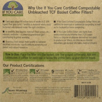 If You Care Basket Coffee Filters