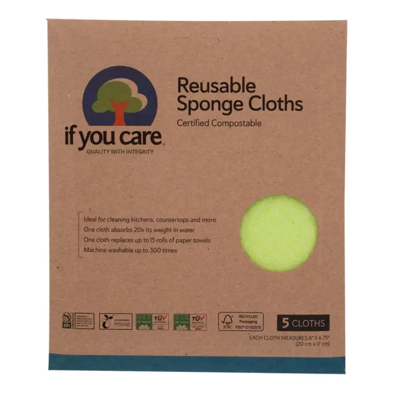 If You Care Reusable Sponge Cloths