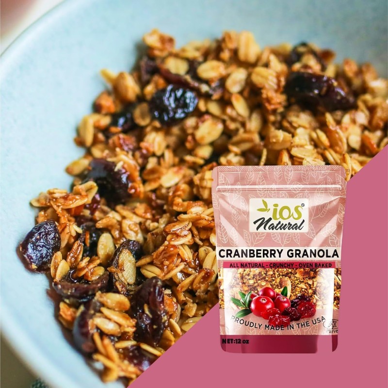 Ios Natural Cranberry Granola Ios Natural Cranberry Granola