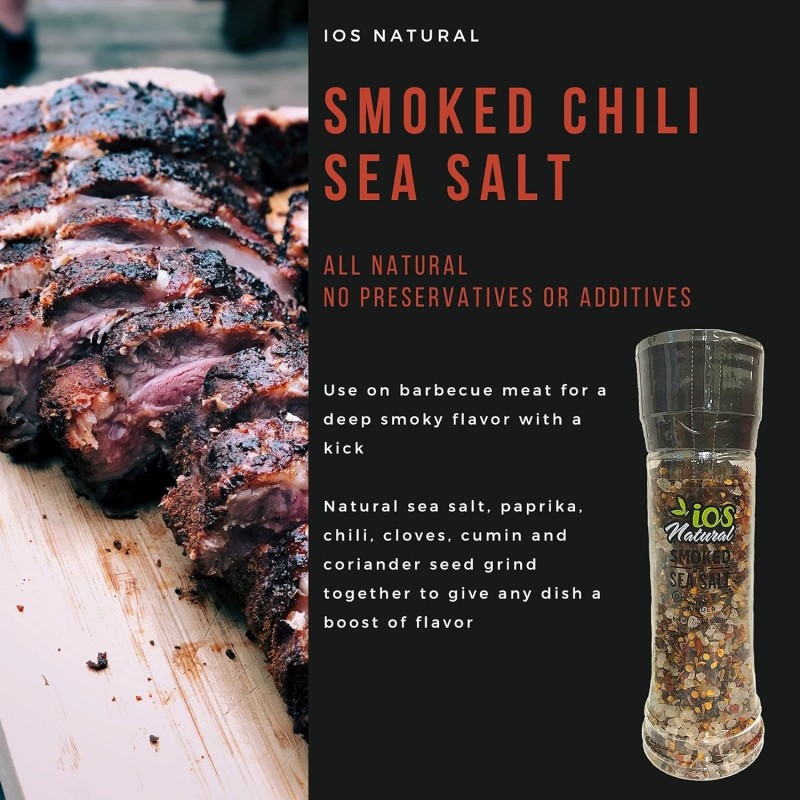 Ios Naturals Smoked Sea Salt