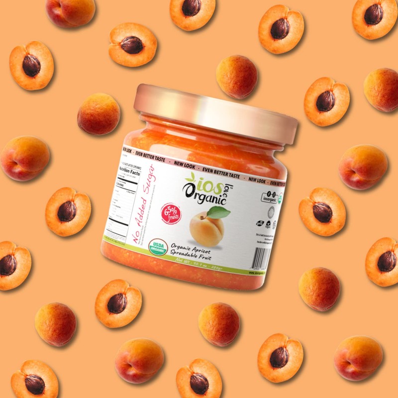 Ios Organic Apricot Spread Ios Organic Apricot Spread