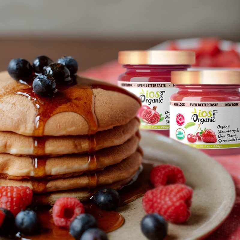 IOS Organic Spread Strawberry & Cherry IOS Organic Spread Strawberry & Cherry