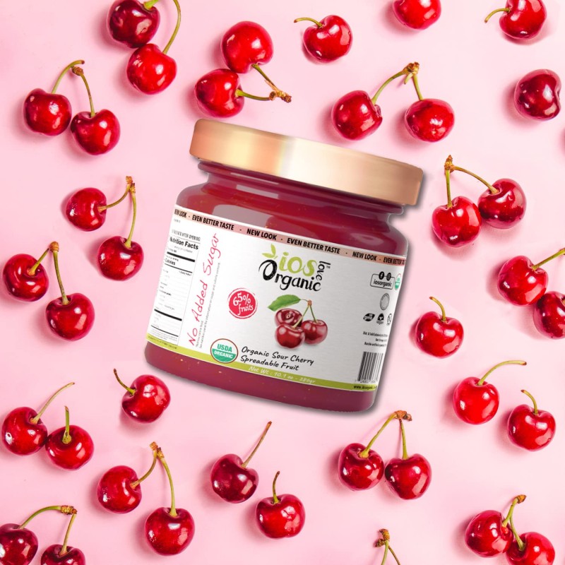 Ios Organic Spreas Sour Cherry Ios Organic Spreas Sour Cherry
