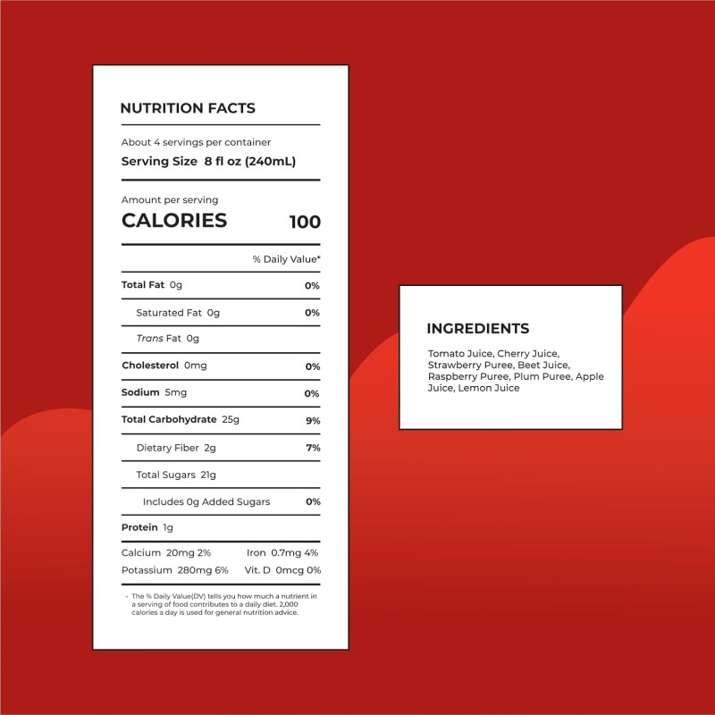 Ios Organic Red Juice