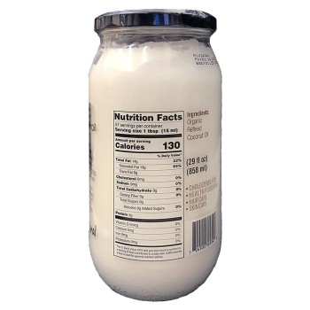 Ios Organic Refined Coconut Oil Ios Organic Refined Coconut Oil