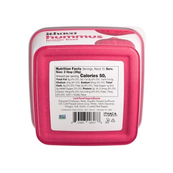 Ithaca Lemon Beet Hummus Ithaca Lemon Beet Hummus