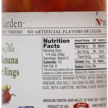 Jeff’s Garden Mild Banana Pepper Rings