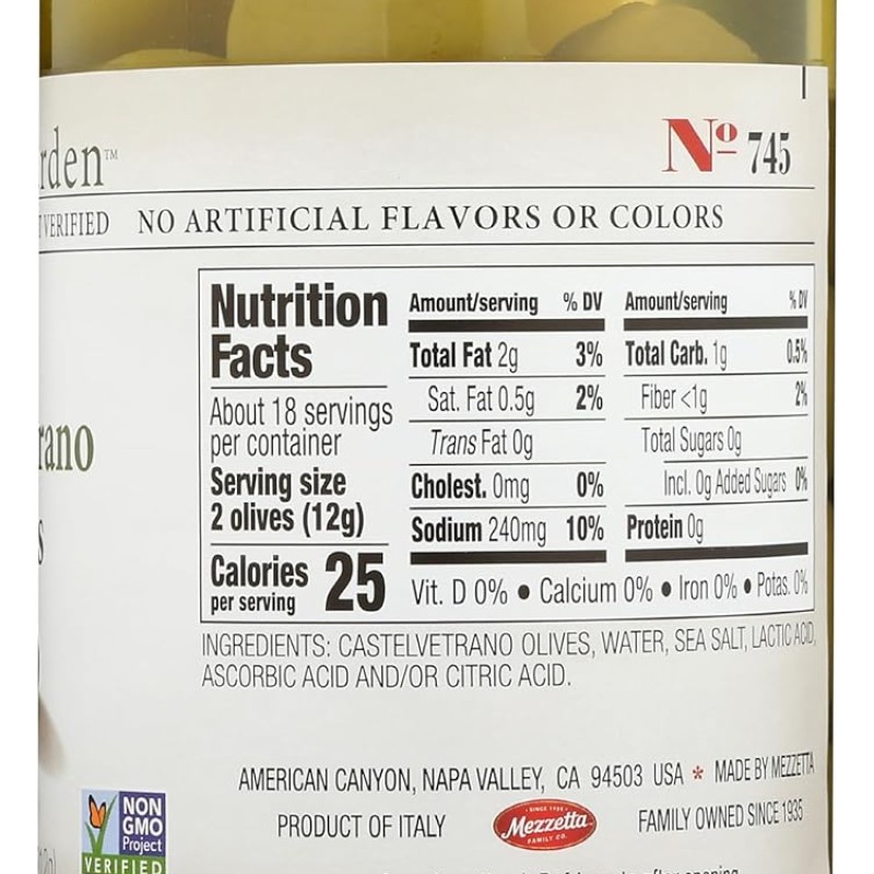 Jeff's Whole Castelvetrano Olives