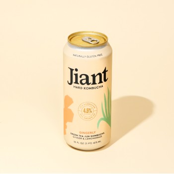 Jiant Hard Kombucha Gingerly Jiant Hard Kombucha Gingerly